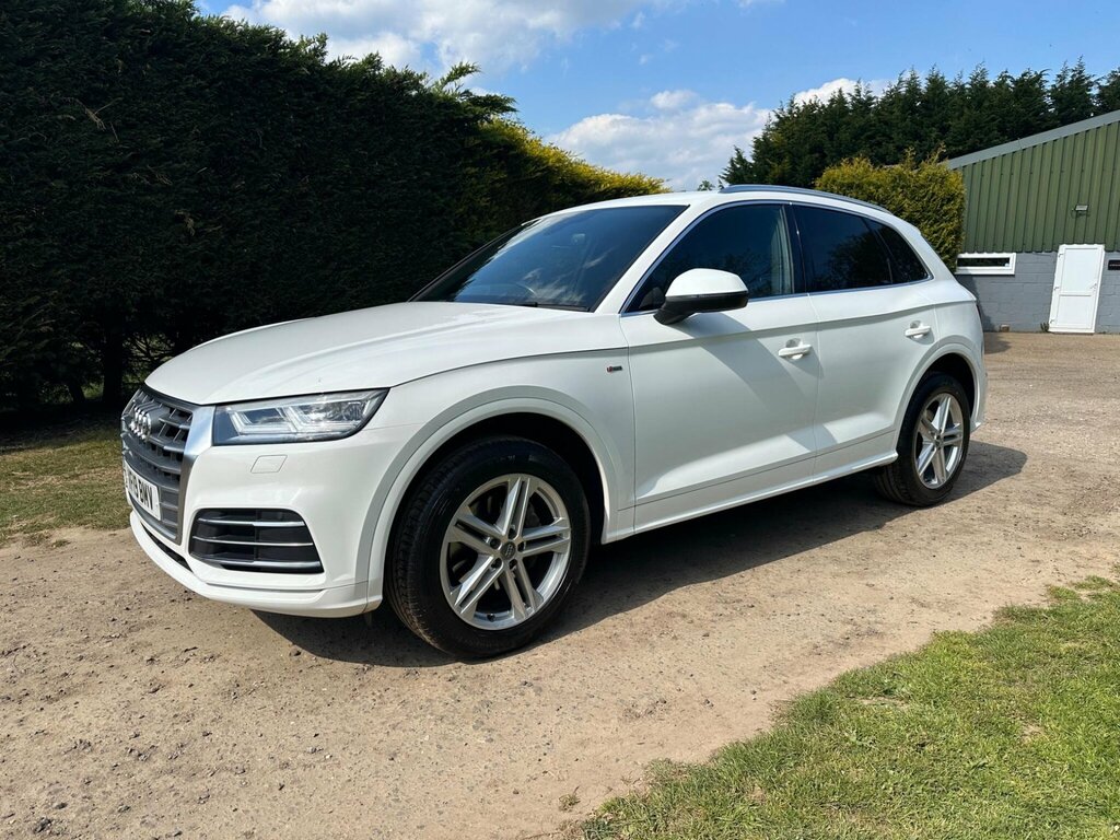 Audi Q5 2.0 Tdi 40 S Line S Tronic Quattro Euro 6 Ss White