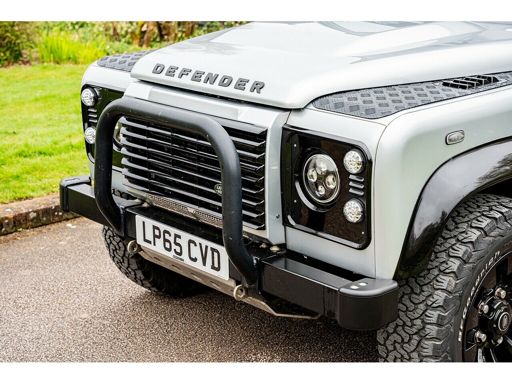 Land Rover Defender 90 Tdci Xs LP65CVD Silver #5