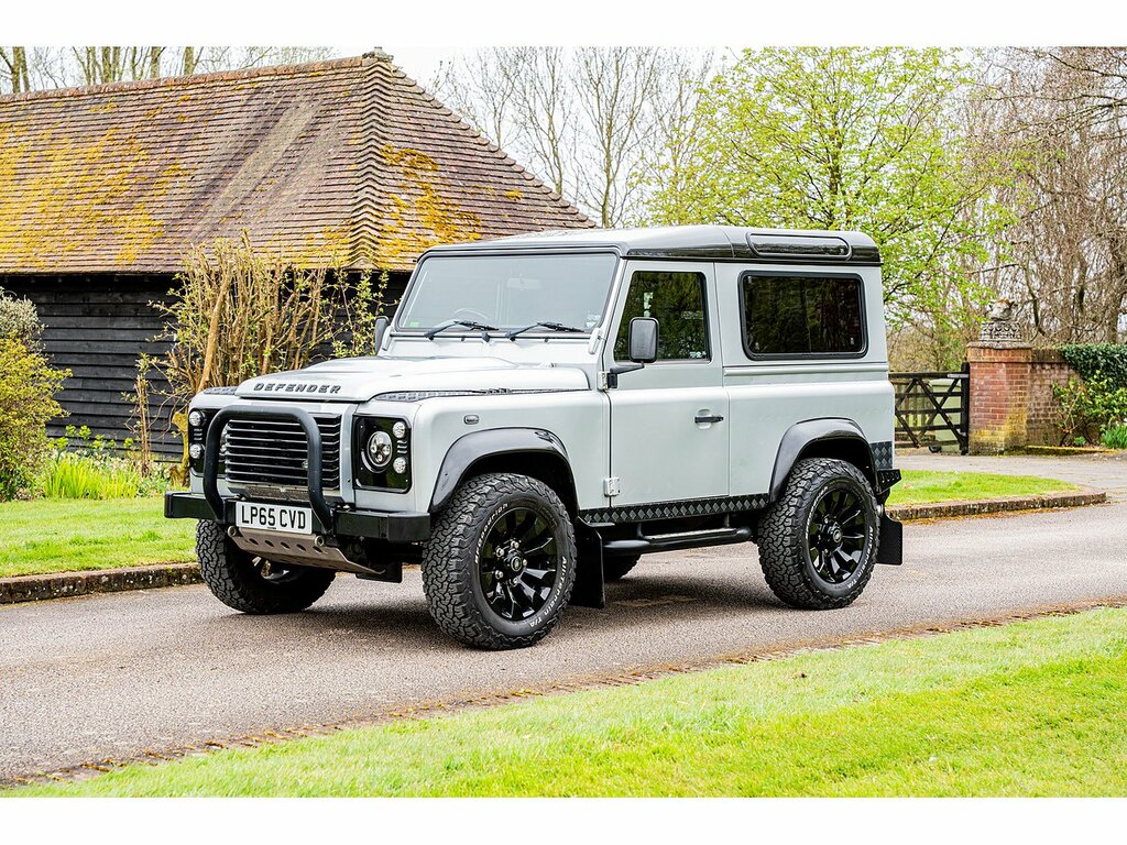 Land Rover Defender 90 Tdci Xs LP65CVD Silver #4