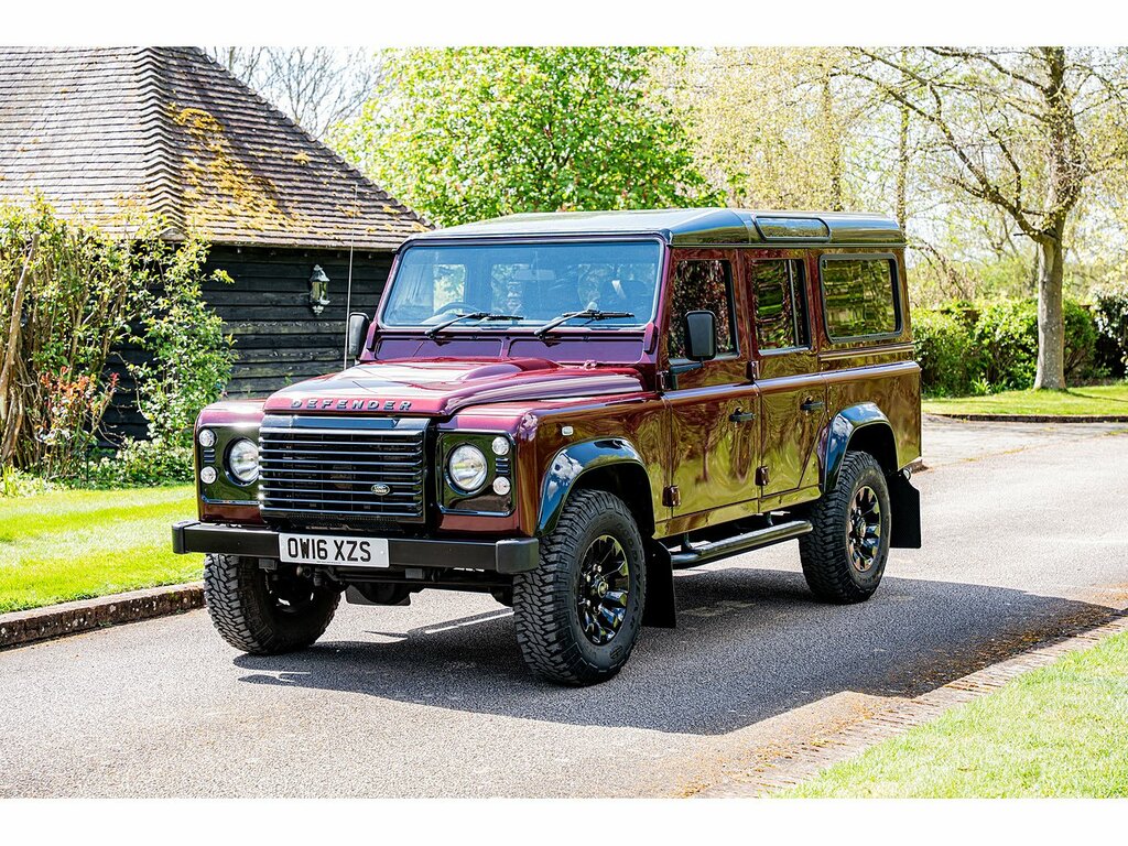 Land Rover Defender 110 Tdci OW16XZS Red #4