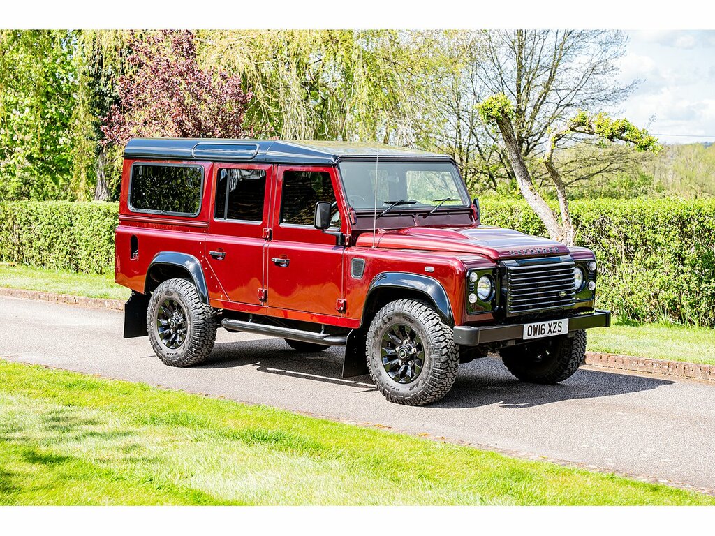 Land Rover Defender 110 Tdci OW16XZS Red #2