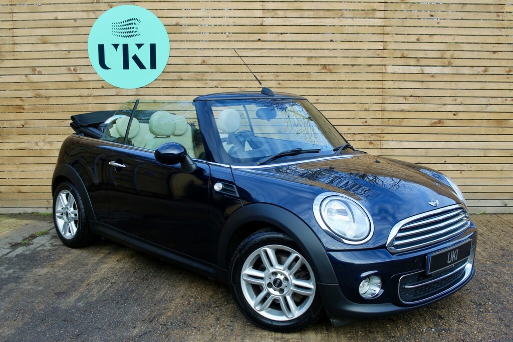 Mini Convertible 2.0 Cooper D Convertible HJ14DKF Blue #4