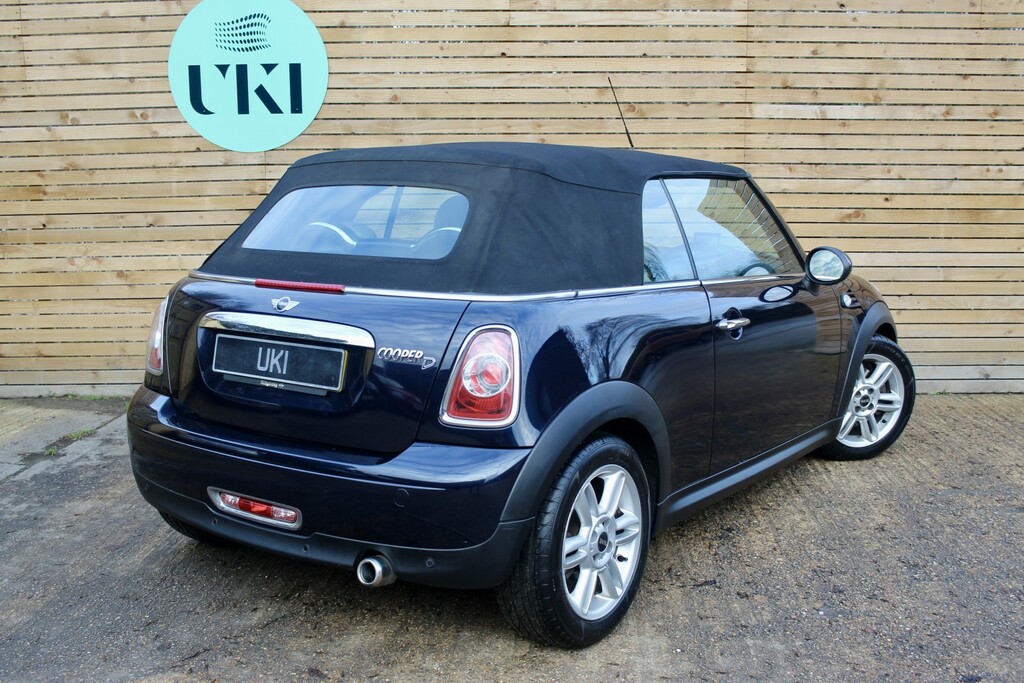 Mini Convertible 2.0 Cooper D Convertible HJ14DKF Blue #2