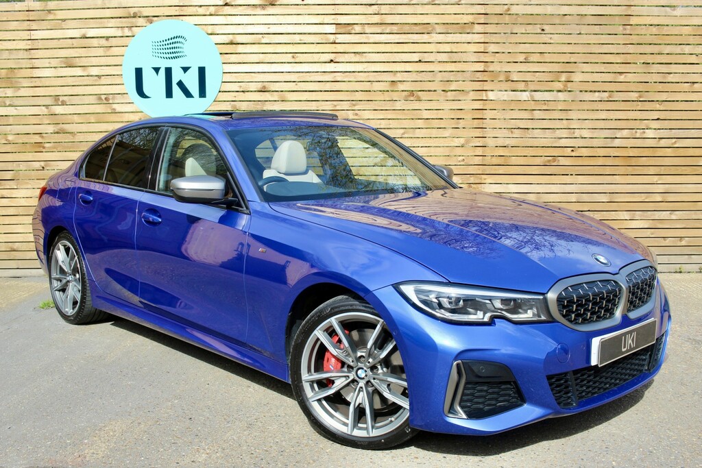 BMW 3 Series 3.0 M340i Xdrive Saloon DA21XTO Blue #4