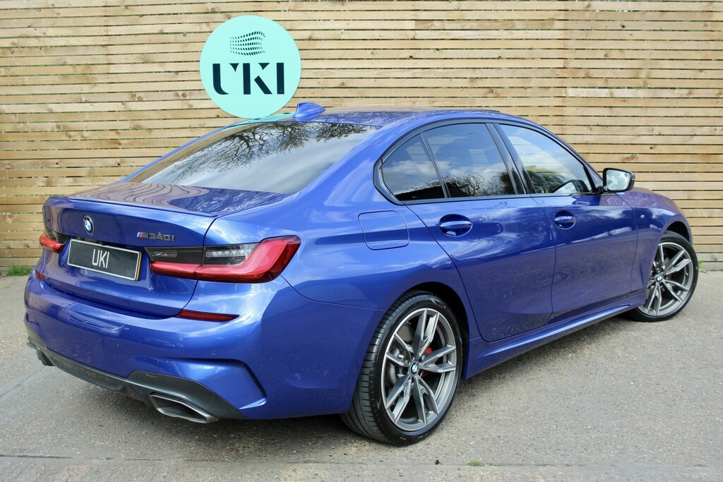 BMW 3 Series 3.0 M340i Xdrive Saloon DA21XTO Blue #2