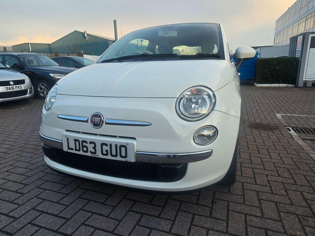 Fiat 500 1.2 Lounge Euro 6 Ss LD63GUO White #3