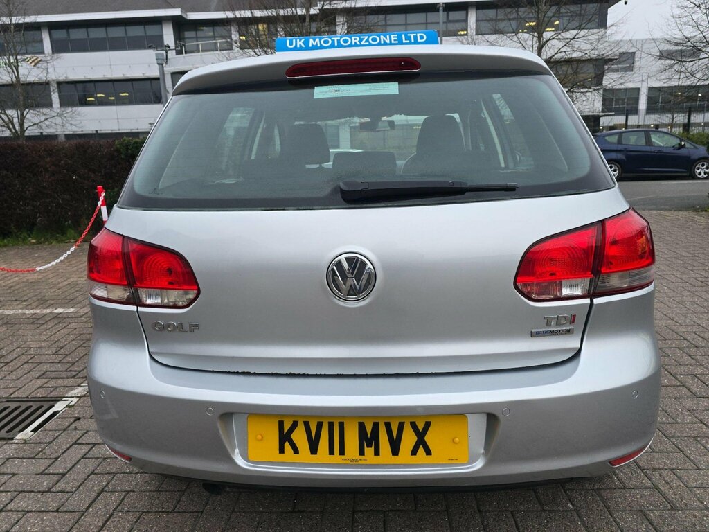 Volkswagen Golf 1.6 Tdi Match Dsg Euro 5 KV11MVX Silver #4