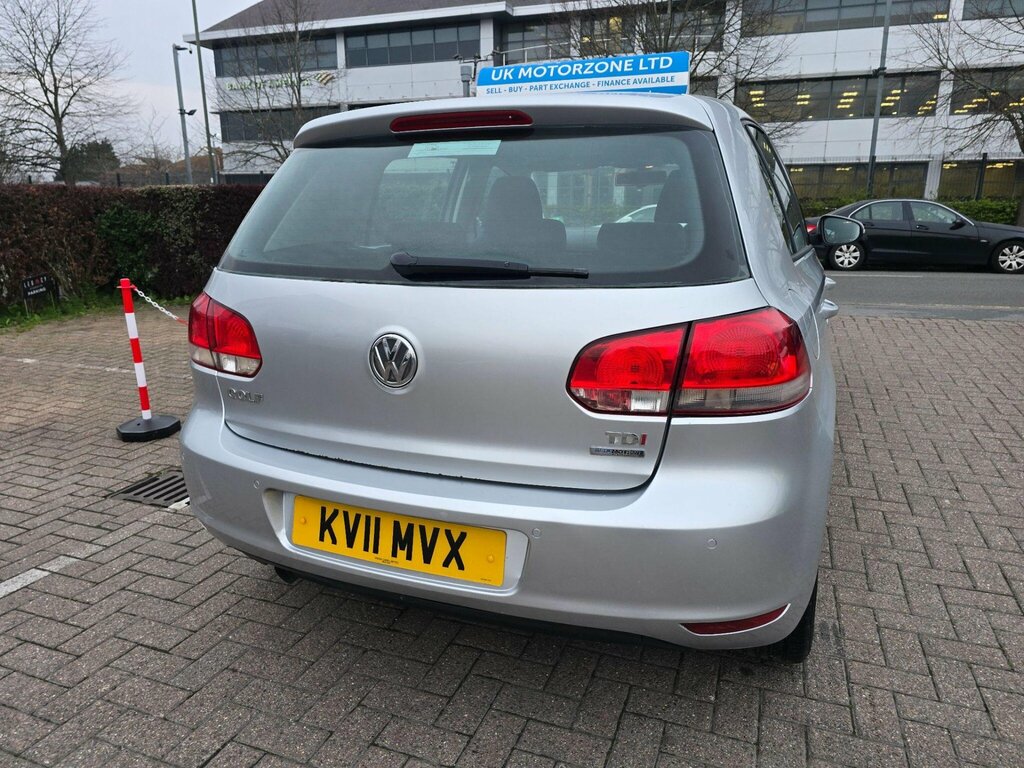 Volkswagen Golf 1.6 Tdi Match Dsg Euro 5 KV11MVX Silver #5