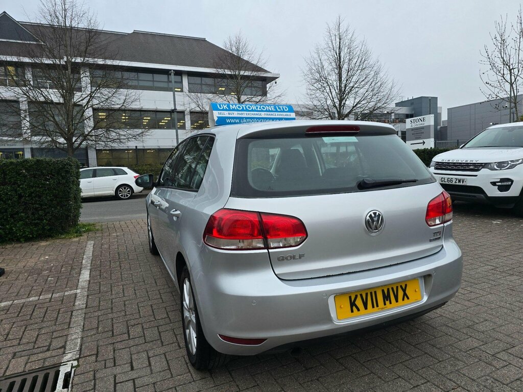 Volkswagen Golf 1.6 Tdi Match Dsg Euro 5 KV11MVX Silver #3