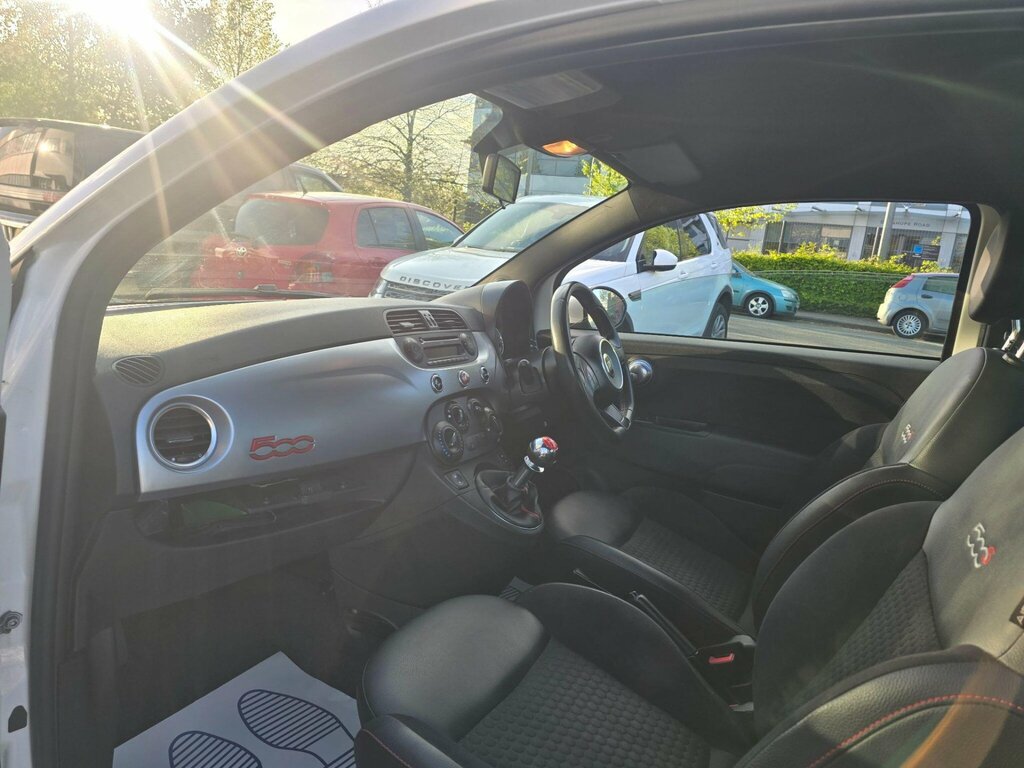 Fiat 500 1.2 Lounge Hatchback Euro 4 69 LM63FKO White #6