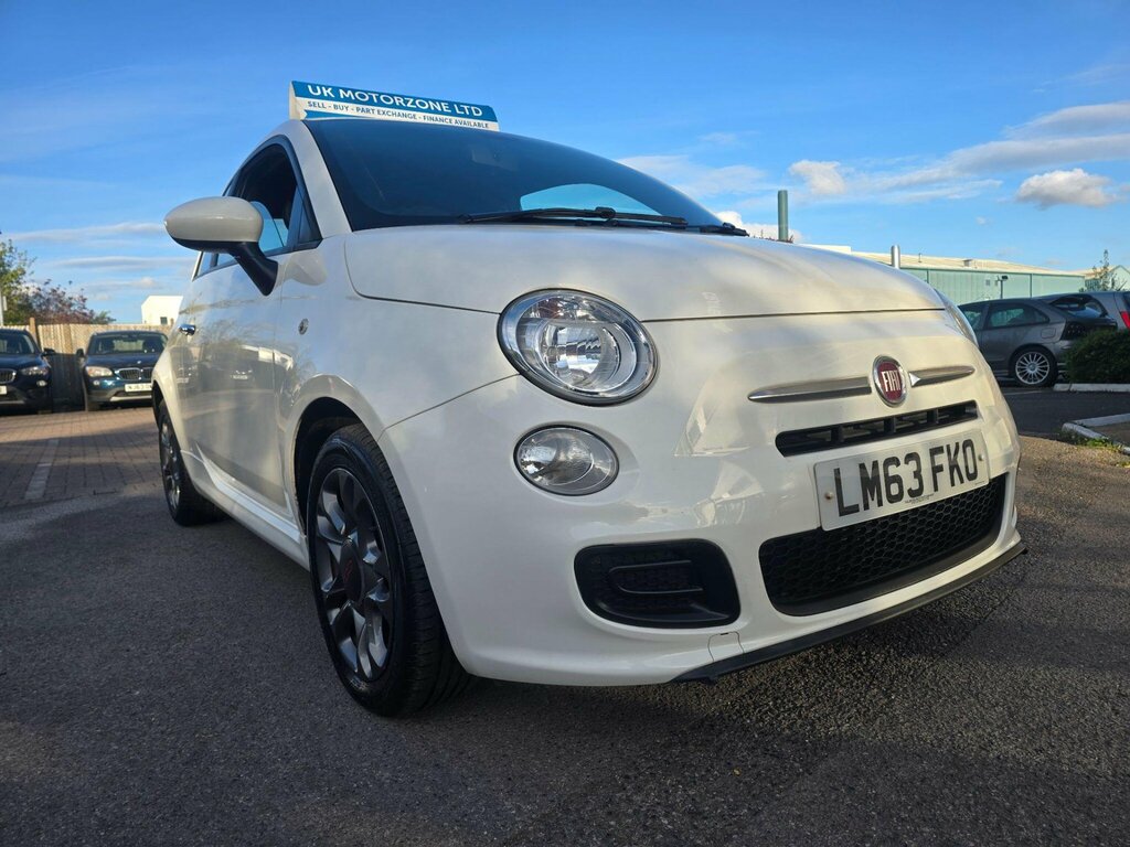 Fiat 500 1.2 Lounge Hatchback Euro 4 69 White