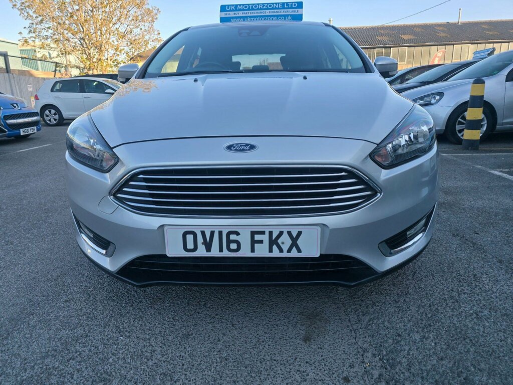 Ford Focus 1.0T Ecoboost Titanium Euro 6 Ss OV16FKX Silver #2