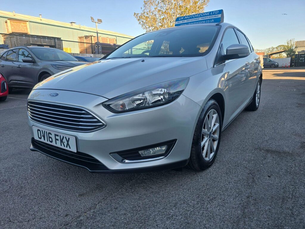 Ford Focus 1.0T Ecoboost Titanium Euro 6 Ss OV16FKX Silver #3