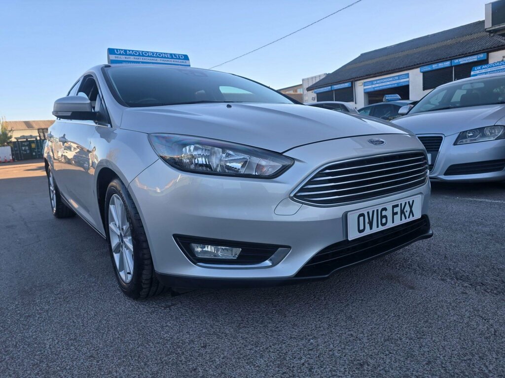 Ford Focus 1.0T Ecoboost Titanium Euro 6 Ss Silver