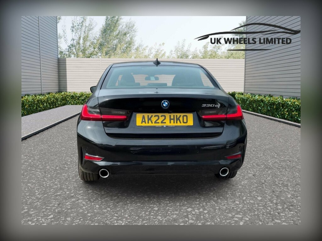 BMW 3 Series 2.0 330E 12Kwh Sport Pro Euro 6 Ss AK22HKO Black #2