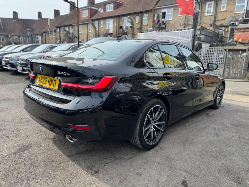 BMW 3 Series 2.0 330E 12Kwh Sport Pro Euro 6 Ss AK22HKO Black #3