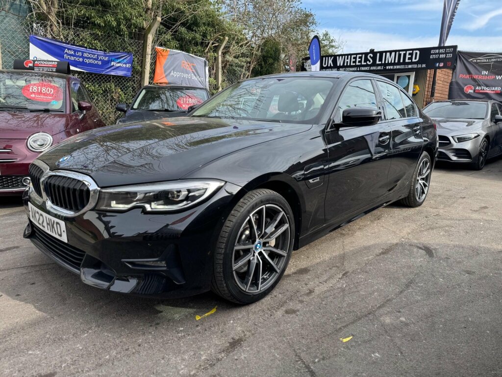 BMW 3 Series 2.0 330E 12Kwh Sport Pro Euro 6 Ss AK22HKO Black #4