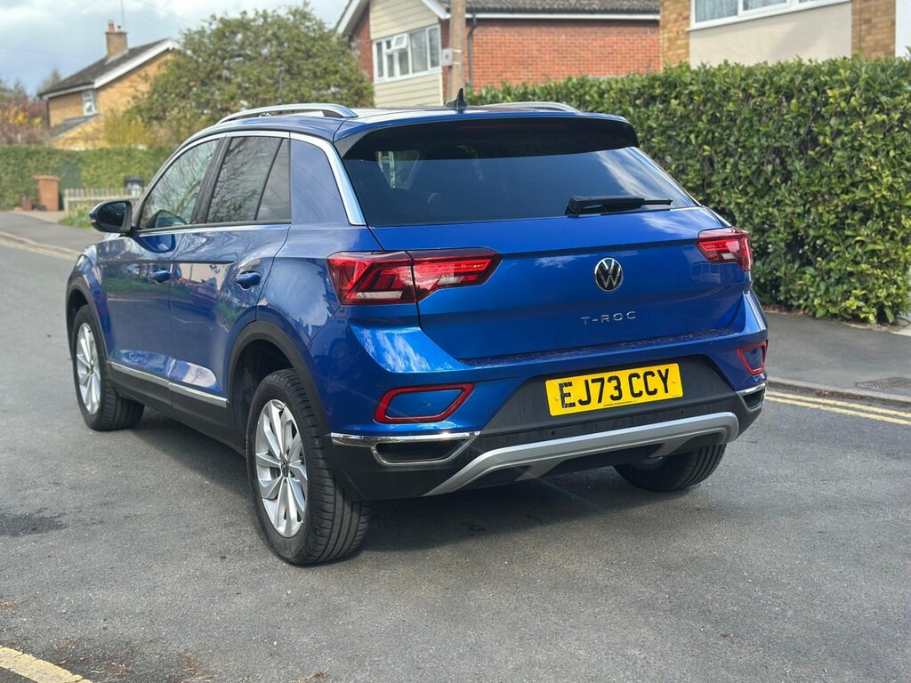 Volkswagen T-Roc 1.5 Tsi Style Dsg Euro 6 Ss EJ73CCY Blue #6