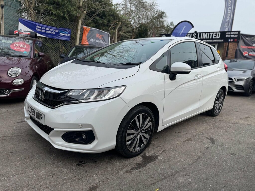 Honda Jazz 1.3 I-vtec Ex Navi Cvt Euro 6 Ss LD69WRP White #6