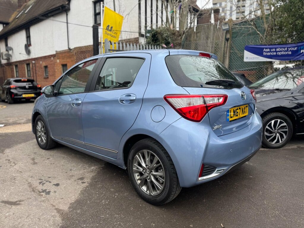Toyota Yaris 1.5 Vvt-h Icon Tech E-cvt Euro 6 Ss LM67NXT Blue #5