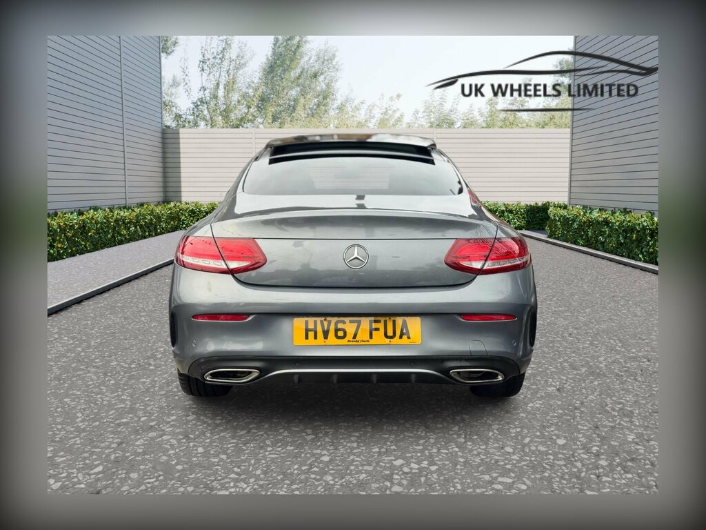 Mercedes-Benz C Class 2.0 C200 Amg Line Premium G-tronic 4Matic Euro HV67FUA Grey #2