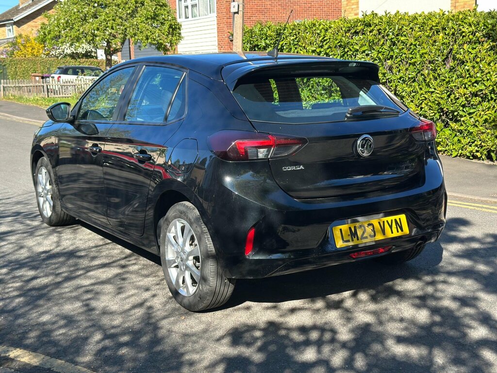 Vauxhall Corsa 1.2 Turbo Design Euro 6 Ss LM23VYN Black #5