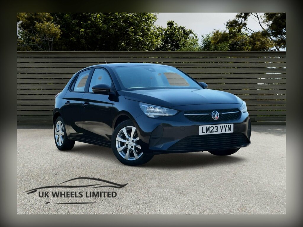 Vauxhall Corsa 1.2 Turbo Design Euro 6 Ss Black