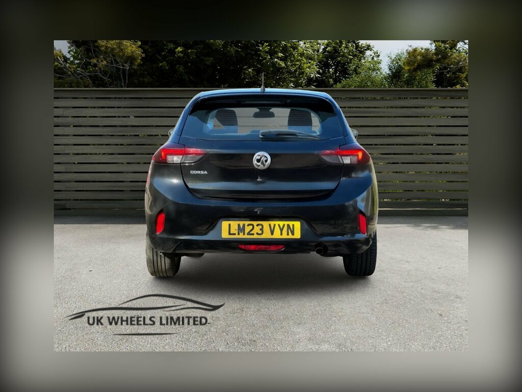 Vauxhall Corsa 1.2 Turbo Design Euro 6 Ss LM23VYN Black #3