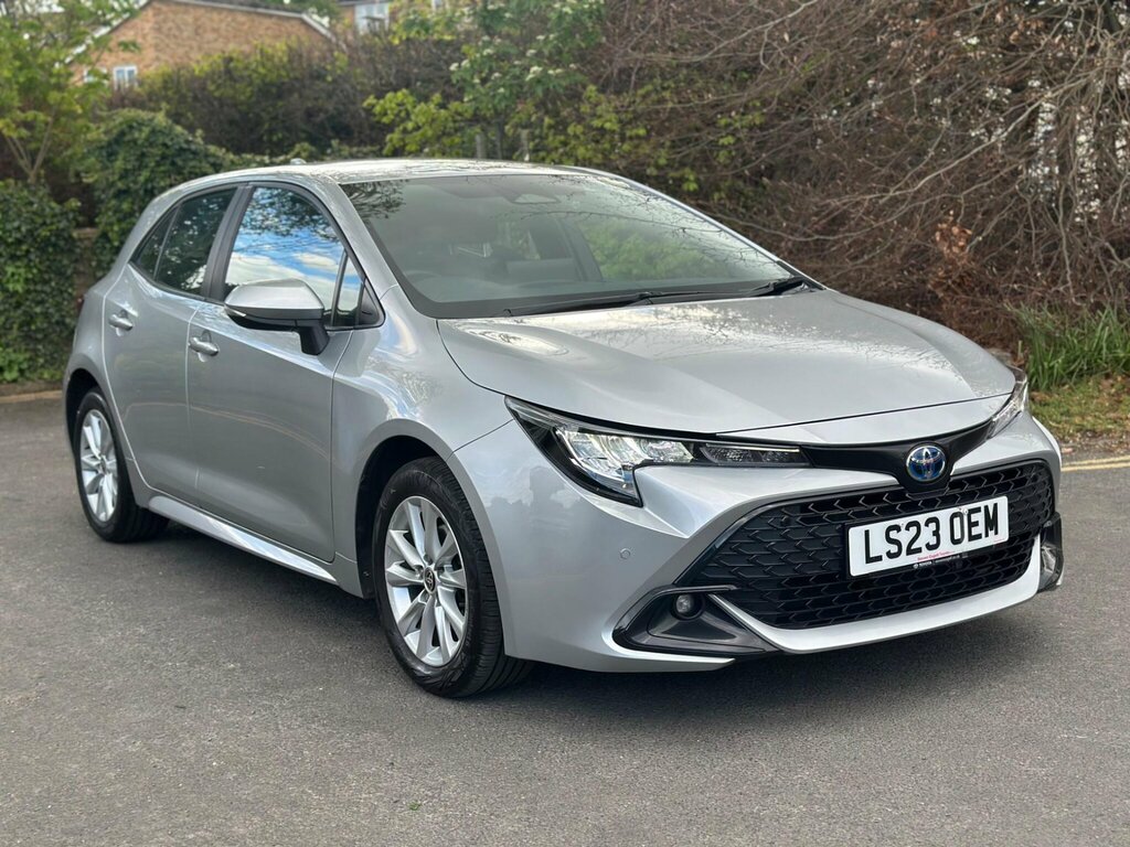 Toyota Corolla 1.8 Vvt-h Icon Cvt Euro 6 Ss LS23OEM Silver #3
