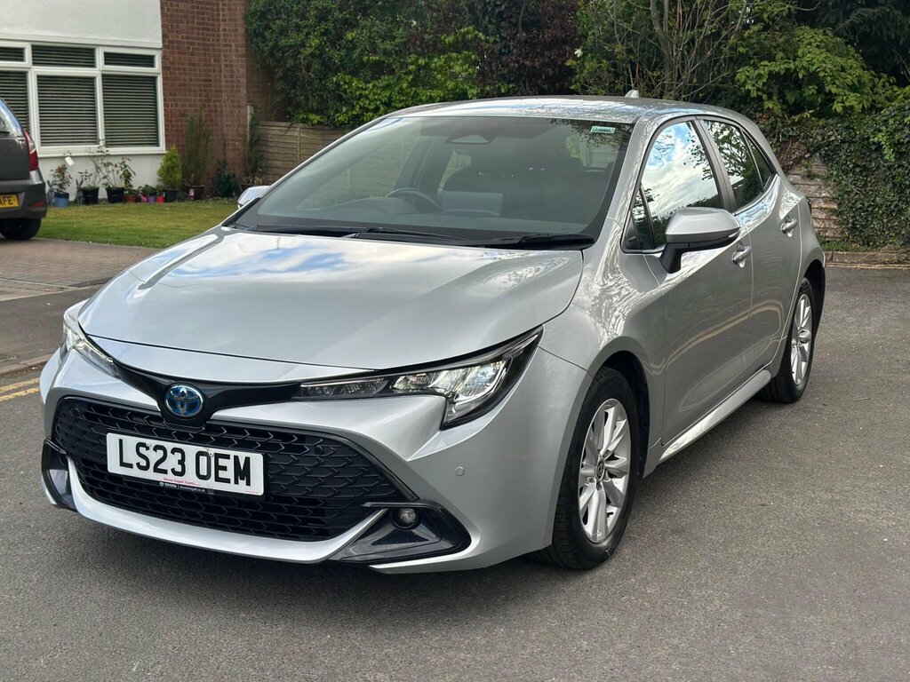 Toyota Corolla 1.8 Vvt-h Icon Cvt Euro 6 Ss LS23OEM Silver #4