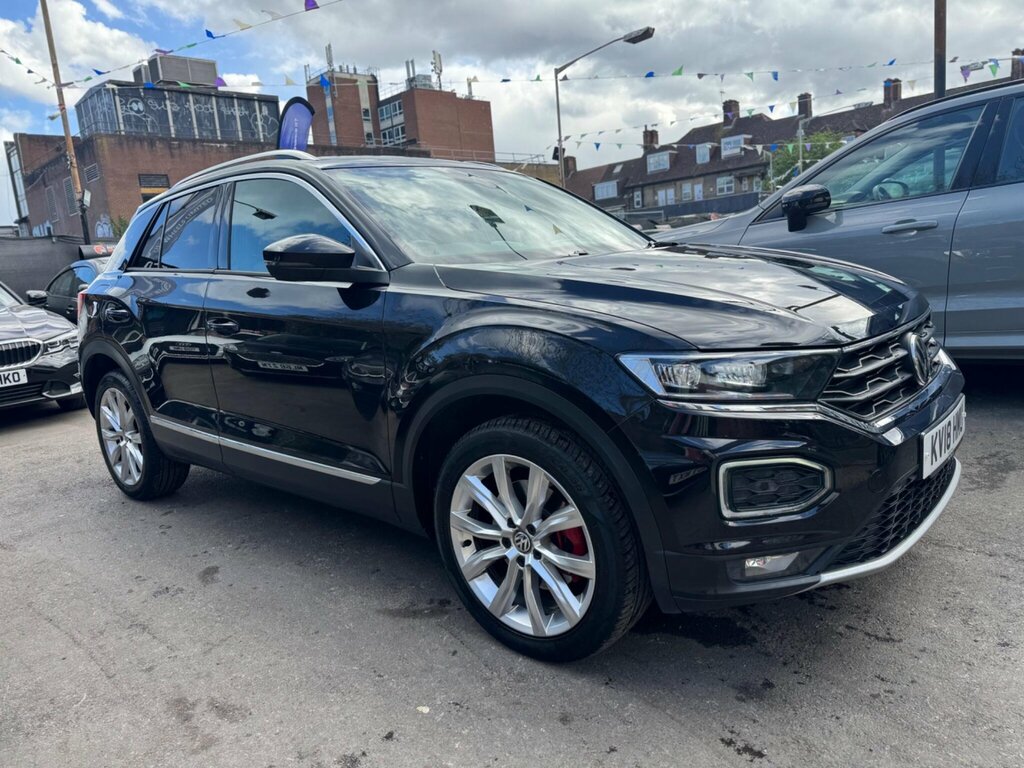 Volkswagen T-Roc 2.0 Tsi Sel Dsg 4Motion Euro 6 Ss KV18HMU Black #4