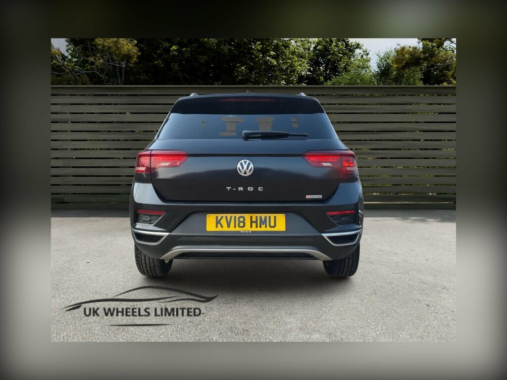 Volkswagen T-Roc 2.0 Tsi Sel Dsg 4Motion Euro 6 Ss KV18HMU Black #3