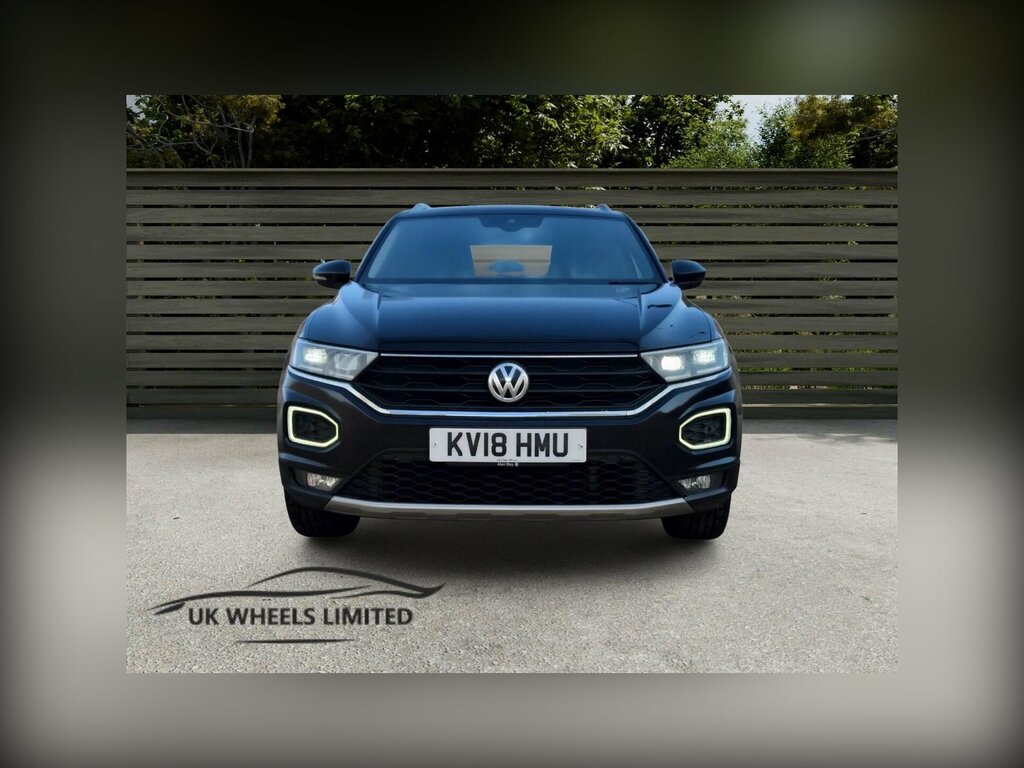 Volkswagen T-Roc 2.0 Tsi Sel Dsg 4Motion Euro 6 Ss KV18HMU Black #2