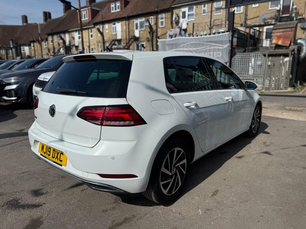 Volkswagen Golf 1.0 Tsi Match Dsg Euro 6 Ss White #4