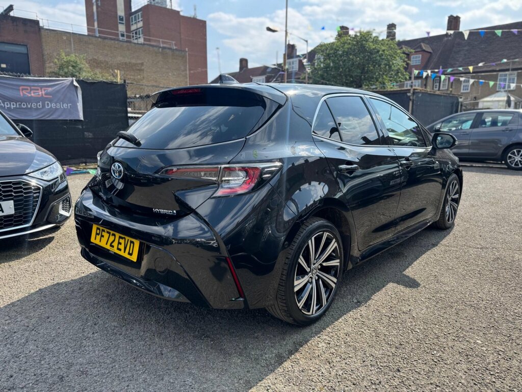 Toyota Corolla 1.8 Vvt-h Design Cvt Euro 6 Ss PF72EVD Black #6