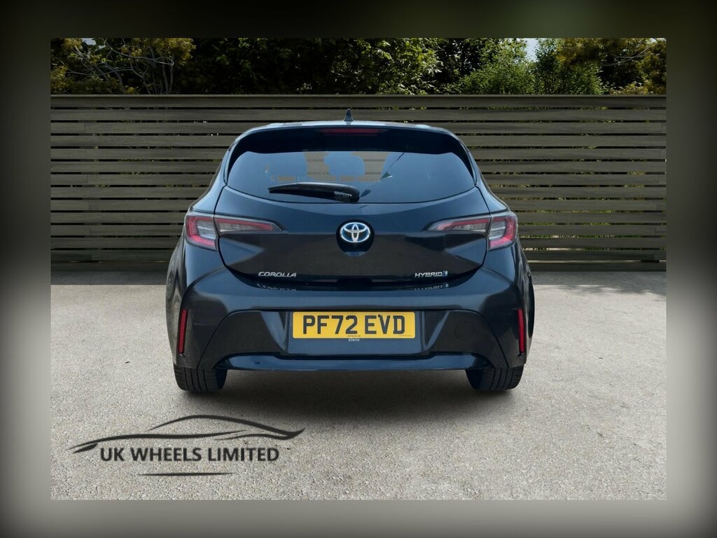 Toyota Corolla 1.8 Vvt-h Design Cvt Euro 6 Ss PF72EVD Black #3