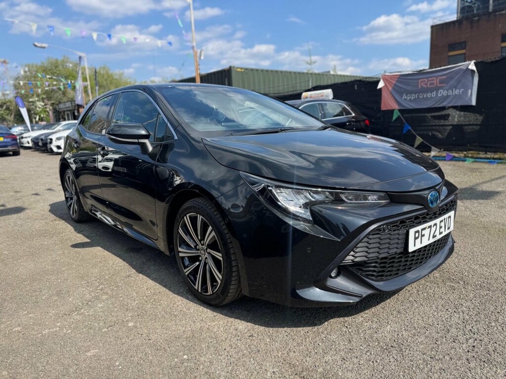 Toyota Corolla 1.8 Vvt-h Design Cvt Euro 6 Ss PF72EVD Black #4