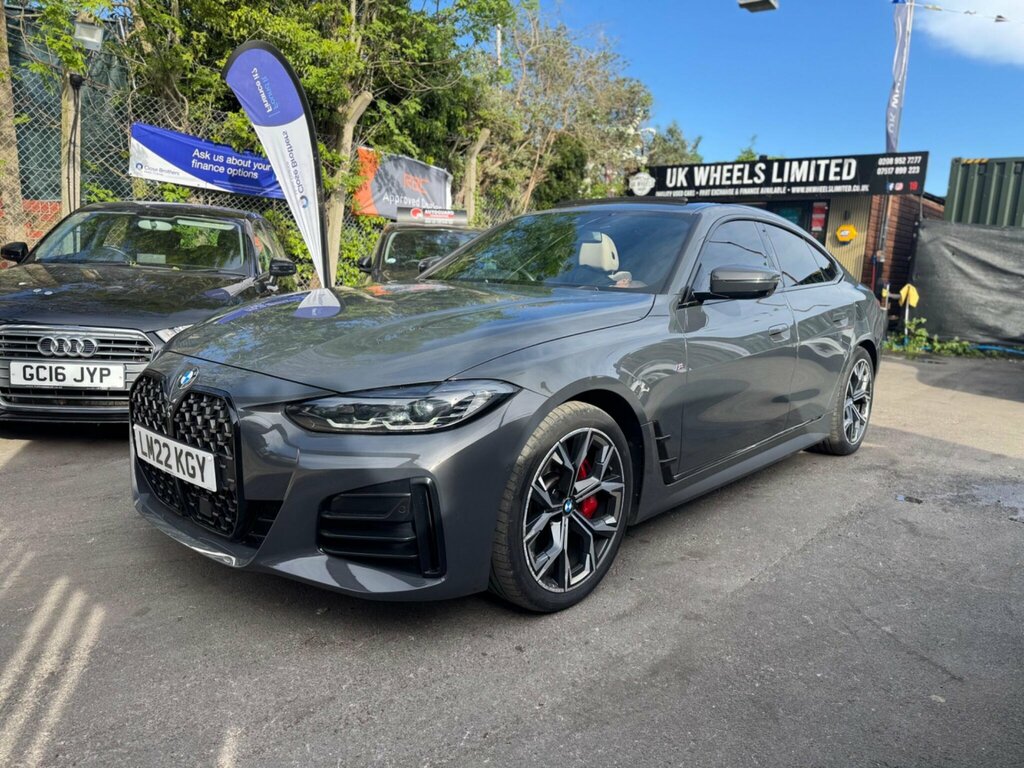 BMW 4 Series Gran Coupe 2.0 420I M Sport Pro Edition Euro 6 Ss LM22KGY Grey #5
