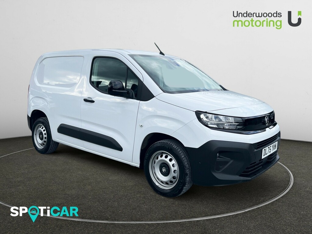 Vauxhall Combo 1.5 Turbo D 100Ps Prime Plus H1 Van White