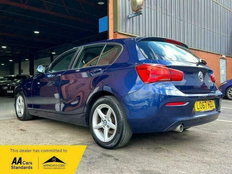 BMW 1 Series 1.5 116D Se Business LO67HZU Blue #5