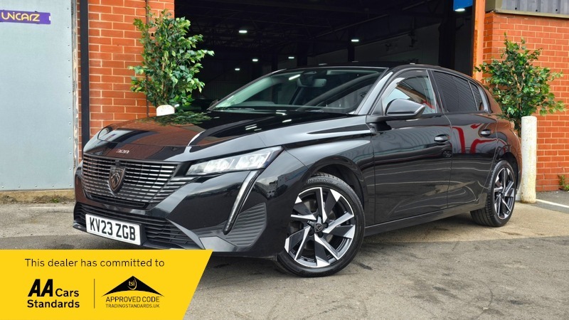 Peugeot 308 1.5 Bluehdi Allure Premium KV23ZGB Black #2