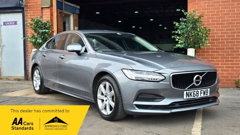 Volvo S90 2.0 D4 Momentum Saloon NK68FWB Grey #5