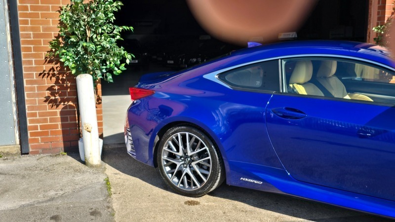 Lexus RC F Auto White #27
