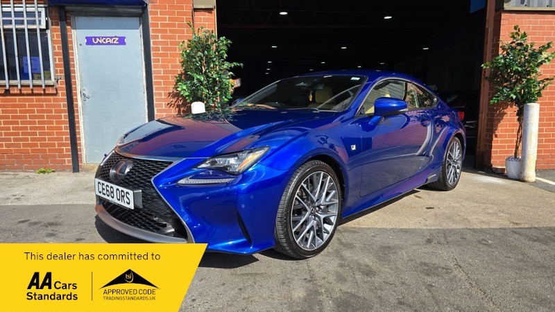 Lexus RC F Auto White #11