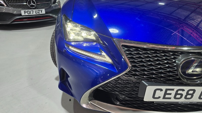 Lexus RC F Auto White #8