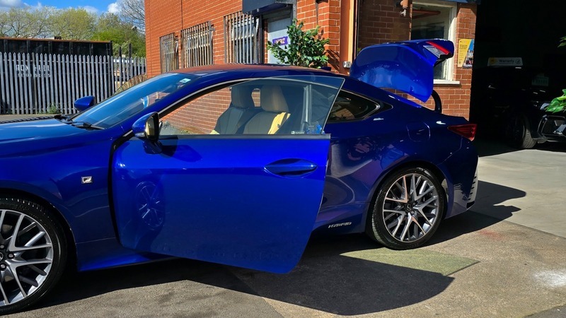 Lexus RC F Auto White #64