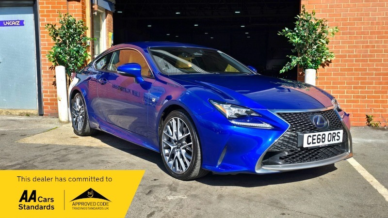 Lexus RC F Auto White #10