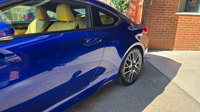 Lexus RC F Auto White #23