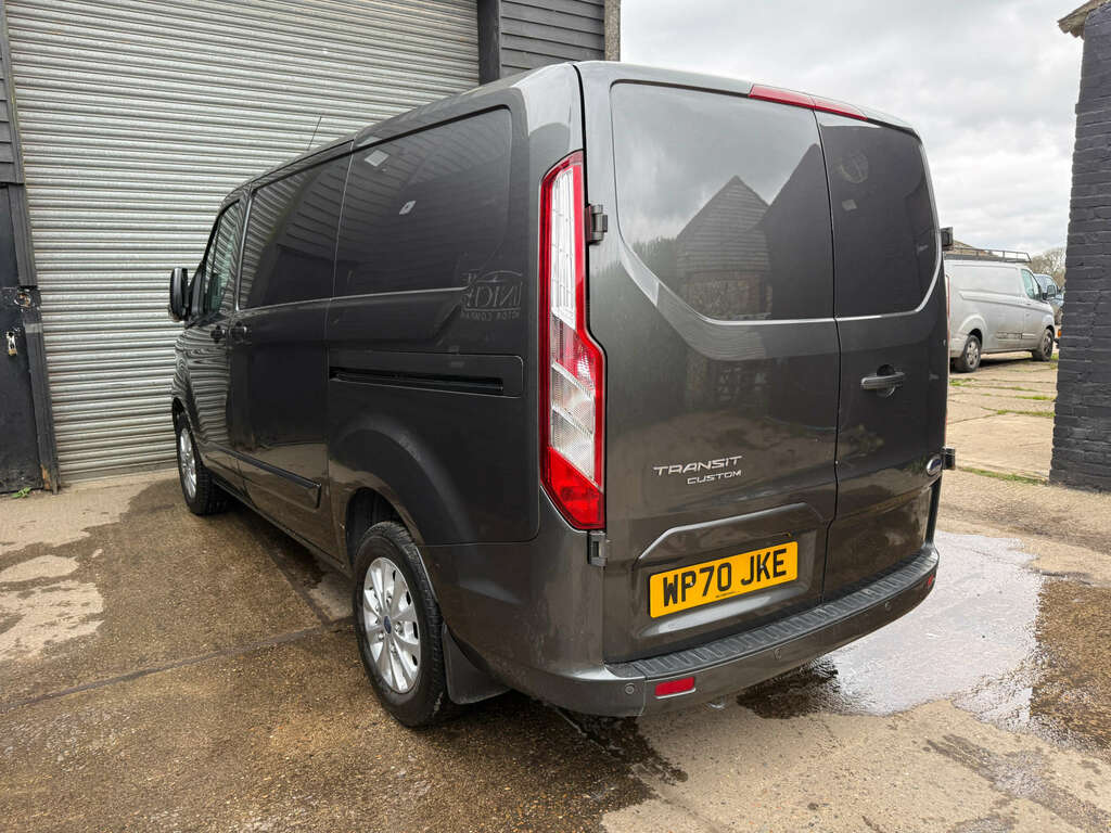 Ford Transit Custom 2.0 Transit Custom 300 Limited Ecoblue WP70JKE Grey #4