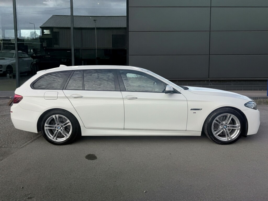 BMW 5 Series 2.0 525D M Sport Touring 2016 YF16OVA White #2